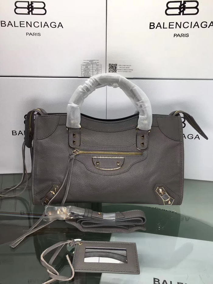 BALENCIAG巴黎世家 新款 小金釘 原版義大利進口山羊皮 手提單肩斜挎包  BL1010